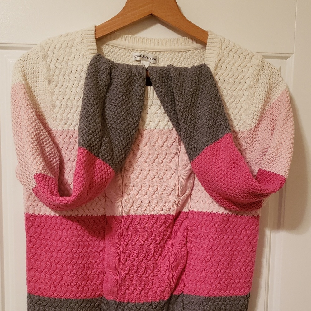 Multi- Color Sweater • Croft & Barrow • L